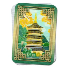 Карта-талисман Фэн-Шуй Пагода M-YAN303