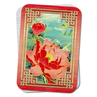 Карта-талисман Фэн-Шуй Пионы M-YAN304