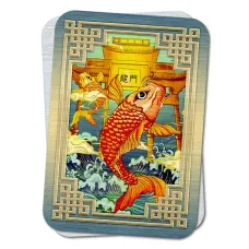 Карта-талисман Фэн-Шуй Рыбы M-YAN306