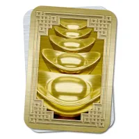 Карта-талисман Фэн-Шуй Слитки M-YAN318