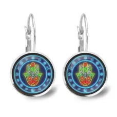 Серьги Хамса SEAP-0180