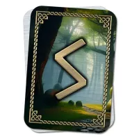 Магнит-амулет Руна Соулу M-YAN401