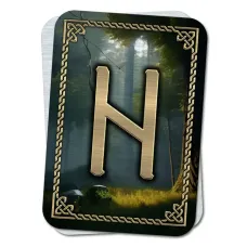 Магнит-амулет Руна Хагалаз M-YAN404