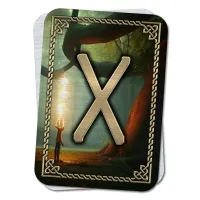 Магнит-амулет Руна Гебо M-YAN408