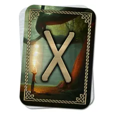 Магнит-амулет Руна Гебо M-YAN408