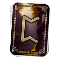 Магнит-амулет Руна Перт M-YAN414