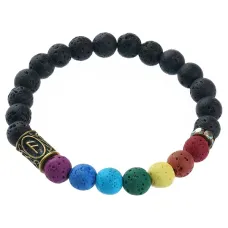 Браслет от заболеваний зубов, гортани и ротовой полости (руна Ансуз) BSZCH-04