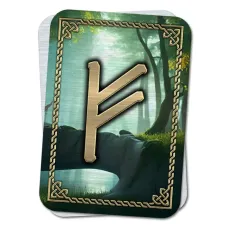 Магнит-амулет Руна Феху M-YAN417