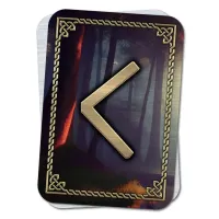 Магнит-амулет Руна Кеназ M-YAN419