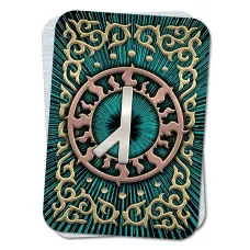 Магнит славянская Руна Алатырь M-YAN501