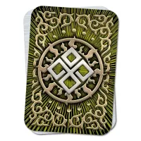 Магнит славянская Даждьбог летний M-YAN523