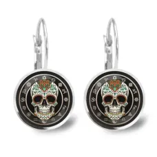 Серьги Череп SEAP-0181