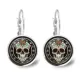 Серьги Череп SEAP-0181