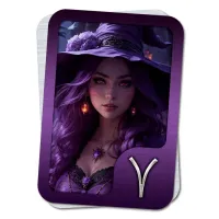 Магнит Ведьмина руна Женщина M-YAN601