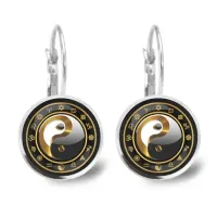 Серьги Инь-Ян SEAP-0186