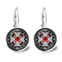 Серьги Крест с глазом SEAP-0202