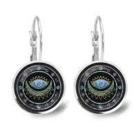 Серьги Глаз Ночи SEAP-0205