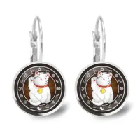 Серьги Манеки-Неко SEAP-0217