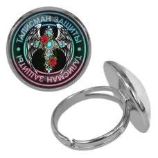 Безразмерное кольцо Талисман высшей защиты KLF-0065