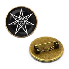 Значок Звезда Магов, d.27мм, цвет бронз. ZNA014