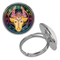 Безразмерное кольцо Священная корова KLF-0174