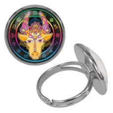 Безразмерное кольцо Священная корова KLF-0174