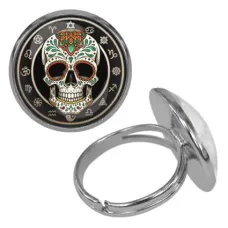 Безразмерное кольцо Череп KLF-0181