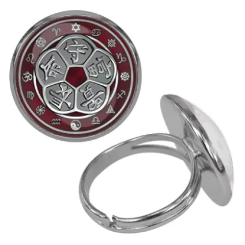 Безразмерное кольцо Талисман 5 благ KLF-0196