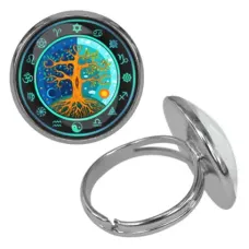 Безразмерное кольцо Дерево Ночи и Дня KLF-0197