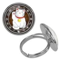 Безразмерное кольцо Манеки-Неко KLF-0217