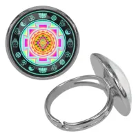 Безразмерное кольцо Шри-янтра KLF-0278