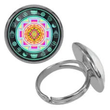 Безразмерное кольцо Шри-янтра KLF-0278