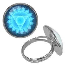 Безразмерное кольцо Вишуддха чакра KLF-0288