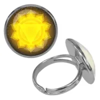 Безразмерное кольцо Манипура чакра KLF-0289