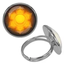Безразмерное кольцо Свадхистхана чакра KLF-0290