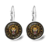 Серьги Лев SEAP-0256