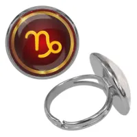 Безразмерное кольцо Знаки Зодиака - Козерог KLF-0309