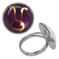 Безразмерное кольцо Знаки Зодиака - Телец KLF-0325