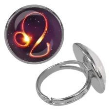 Безразмерное кольцо Знаки Зодиака - Лев KLF-0328