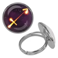 Безразмерное кольцо Знаки Зодиака - Стрелец KLF-0332