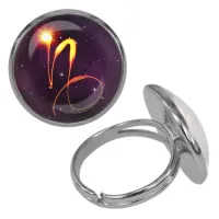 Безразмерное кольцо Знаки Зодиака - Козерог KLF-0333