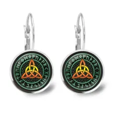 Серьги Трикветр SEAP-0264