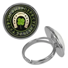 Безразмерное кольцо На счастье и удачу KLF-A016