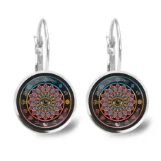 Серьги Мандала Глаз SEAP-0271