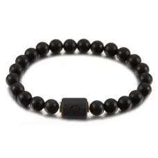 Браслет Знак Зодиака из шунгита Телец, 8мм BJBS-319-02