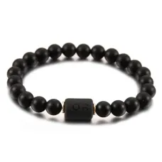 Браслет Знак Зодиака из шунгита Рак BJBS-319-04