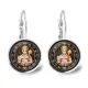 Серьги Хануман SEAP-0274
