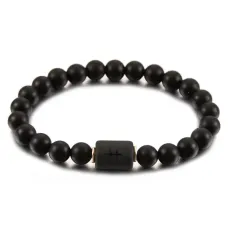Браслет Знак Зодиака из шунгита Рыбы BJBS-319-12