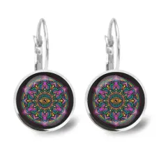 Серьги Мандала Глаз SEAP-0280