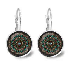 Серьги Мандала Глаз SEAP-0282